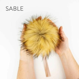 Faux Fur Pom Pom