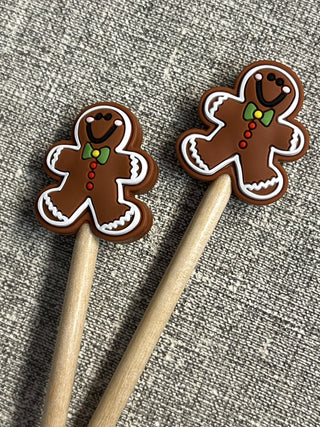 Gingerbread Man Stitch Stoppers - The Craftivist