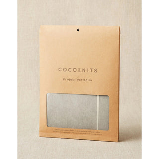 Cocoknits Project Portfolio in Gray with eco friendly packaging