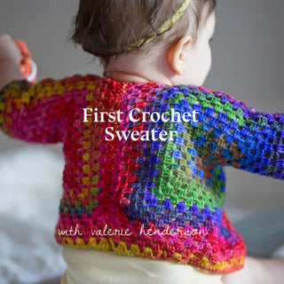 First Crochet Sweater - The Craftivist