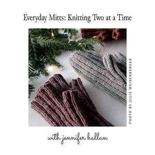 Everyday Mitts: Knitting Two at a Time - The Craftivist