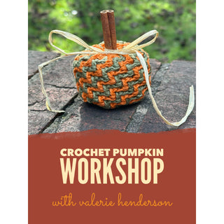 Steppingstone Pumpkin: An Interlocking Crochet Workshop