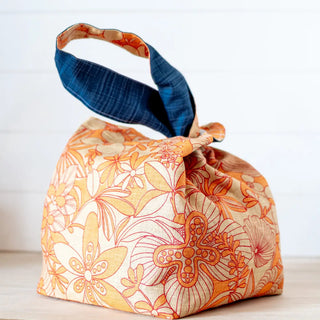 Binkwaffle flower power dumpling bags with flower pattern