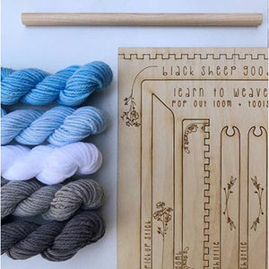 Learn To Knit Kit Yarn Knitting Needles Tapestry Needle & Book